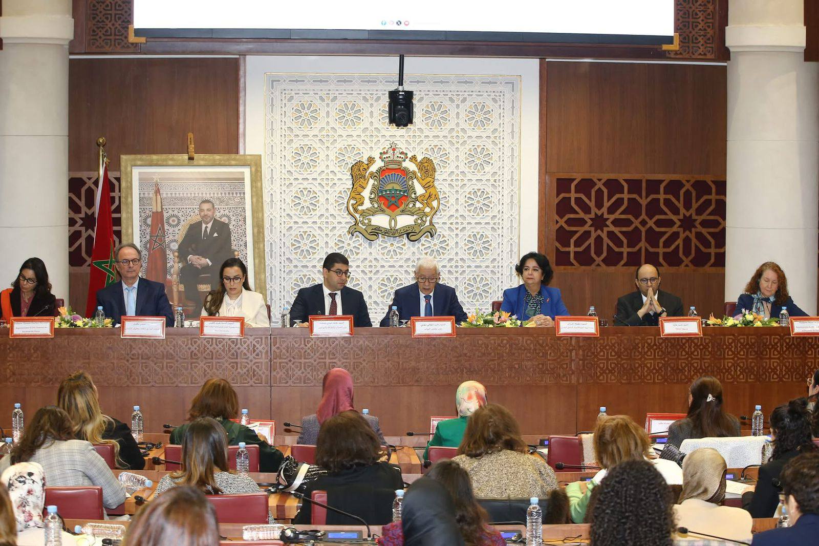 "كلمة السيد المندوب الوزاري المكلف بحقوق الإنسان بمناسبة أشغال المنتدى البرلماني السنوي الثاني للمساواة والمناصفة تحت شعار "التمكين السياسي للنساء رافعة أساسية لتحقيق التنمية"